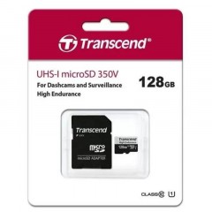 Карта памяти Transcend 128GB microSDXC Class 10 UHS-I U1 R100 TS128GUSD350V - фото 3