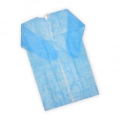 Халат н/с , на завязк, рук.рез, дл.140см, XL, пл 25, голуб, 10 шт/уп Халат н/с , на завязк, рук.рез, дл.140см, XL, пл 25, голуб, 10 шт/уп - фото 3