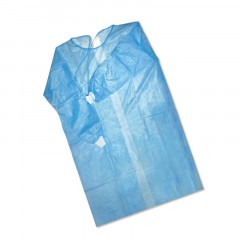 Халат н/с, на завязк, рук.манж, дл.140см, XXL,пл 25, голуб, 10 шт/уп Халат н/с, на завязк, рук.манж, дл.140см, XXL,пл 25, голуб, 10 шт/уп - фото 2