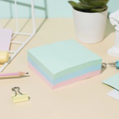 Стикеры Attache Simple куб 76х76, пастель 3 цвета 300 л - фото 5