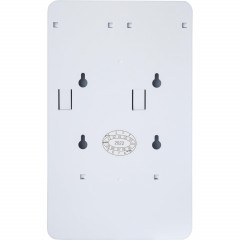 Дозатор для жидкого мыла 2x380мл пластик белый M-9029W-2 - фото 3