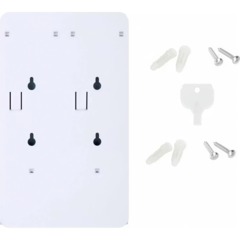 Дозатор для жидкого мыла 2x380мл пластик белый M-9029W-2 - фото 7