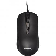 Мышь компьютерная черная, USB 800-2400DPi, 121,5x64x39мм BT-JM-001/E-M002A - фото 12