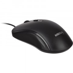 Мышь компьютерная черная, USB 800-2400DPi, 121,5x64x39мм BT-JM-001/E-M002A - фото 15