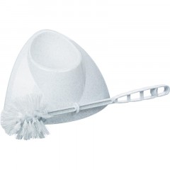 Ершик для унитаза с подставкой Блеск уголок пласти_СПБ - фото 2