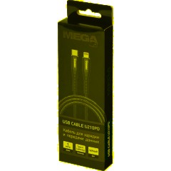 Кабель МОЩНОСТЬ, 1м, Type-C to Lightning,  нейл, черный BT-JCBL-009/U210PD - фото 9