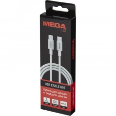 Кабель 100W, 1м, Type-C to Type-C, белый BT-JCBL-001/U97 - фото 3