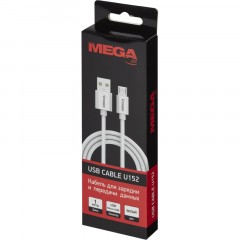 Кабель 2,4A, 1м, USB - Micro-USB, TPE, белый BT-JCBL-004/U152 - фото 3