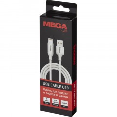 Кабель 2,4A, 1м, USB - Lightning, TPE, силикон, белый BT-JCBL-005/U28 - фото 6