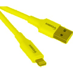 Кабель 2,4A, 1м, USB - Lightning, TPE, силикон, белый BT-JCBL-005/U28 - фото 8
