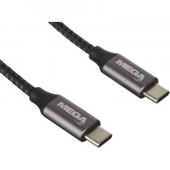 Кабель ProMega U178, 100W, 5A, 1м, Type-C to Type-C, for MacBook, черный Кабель ProMega U178, 100W, 5A, 1м, Type-C to Type-C, for MacBook, черный - фото 2