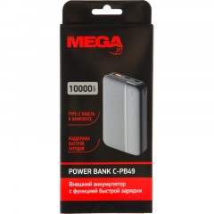 Внешний аккумулятор ProMega C-PB49, 10000mAh, QC18W+PD20W, чер Внешний аккумулятор ProMega C-PB49, 10000mAh, QC18W+PD20W, чер - фото 7