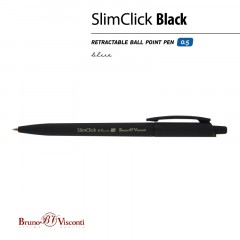 Ручка шариковая автомат. SlimClick.BLACK 0,5мм синяя 20-0073 Ручка шариковая автомат. SlimClick.BLACK 0,5мм синяя 20-0073 - фото 3