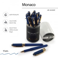 Ручка шариковая неавтомат. MONACO т-син.корп,0,5,син,манж20-0125/07 Ручка шариковая неавтомат. MONACO т-син.корп,0,5,син,манж20-0125/07 - фото 6