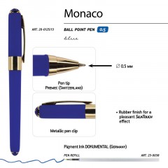 Ручка шариковая неавтомат. MONACO син-фиол кор,0,5,син,манж20-0125/13 Ручка шариковая неавтомат. MONACO син-фиол кор,0,5,син,манж20-0125/13 - фото 3