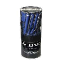 Ручка шариковая автомат. PALERMO син.мет.корп, 0,7мм синяя 20-0250/07 Ручка шариковая автомат. PALERMO син.мет.корп, 0,7мм синяя 20-0250/07 - фото 5