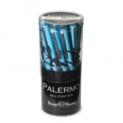 Ручка шариковая автомат. PALERMO бирюз.мет.корп, 0,7мм син 20-0250/09 Ручка шариковая автомат. PALERMO бирюз.мет.корп, 0,7мм син 20-0250/09 - фото 5