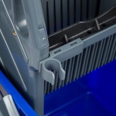 Тележка уборочная с отжимным прессом 100,2x50x81,5см 2х26л AF08092 Тележка уборочная с отжимным прессом 100,2x50x81,5см 2х26л AF08092 - фото 3
