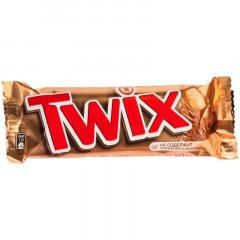 Шоколадный батончик Twix с карамелью, 55гх40шт/уп Шоколадный батончик Twix с карамелью, 55гх40шт/уп - фото 2