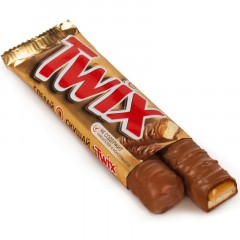 Шоколадный батончик Twix с карамелью, 55гх40шт/уп Шоколадный батончик Twix с карамелью, 55гх40шт/уп - фото 3