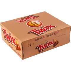 Шоколадный батончик Twix с карамелью, 55гх40шт/уп Шоколадный батончик Twix с карамелью, 55гх40шт/уп - фото 5