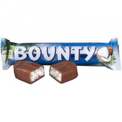 Шоколадный батончик Bounty с мякотью кокоса, 55гх32шт/уп Шоколадный батончик Bounty с мякотью кокоса, 55гх32шт/уп - фото 3