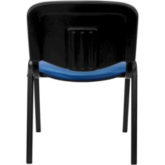 Стул UA_EChair Rio(ИЗО/ISO) черный, к/з синий  V-15 - фото 13