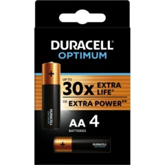 Батарейка DURACELL Optimum АА/LR6-4BL уп/4шт