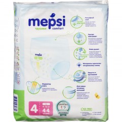 Подгузники -трусики для детей MEPSI L (9-16 кг) 44 шт/уп Подгузники -трусики для детей MEPSI L (9-16 кг) 44 шт/уп - фото 3