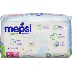 Подгузники -трусики для детей MEPSI XL (12-22 кг) 19 шт/уп Подгузники -трусики для детей MEPSI XL (12-22 кг) 19 шт/уп - фото 3