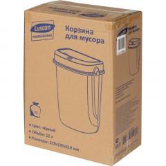 Контейнер для мусора (корзина) Luscan Prof Etalon 12л черный 151041 Контейнер для мусора (корзина) Luscan Prof Etalon 12л черный 151041 - фото 6