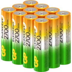 Аккумулятор GP 270AAHC-B12/270AAHCRGY-B12 /240 АА 2700 ser(min2600mAh) 12шт - фото 4