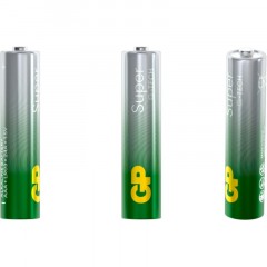 Батарейка GP Super AAA/LR03/24A 24ARS-2SB4/24AA21RA-2CRS4 96шт/уп, 4шт/бл Батарейка GP Super AAA/LR03/24A 24ARS-2SB4/24AA21RA-2CRS4 96шт/уп, 4шт/бл - фото 6