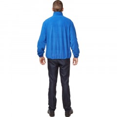 Толстовка флис (260 гр.) син.(р.40-42) р. 182-188 - фото 4