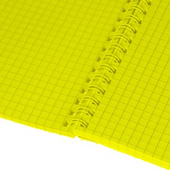 Блокнот А5,80л,клетка,метал.гребень,цв.обложка Forma,в ассорт - фото 11