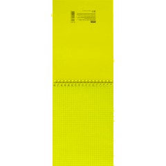 Блокнот А5,60л,клетка,метал.гребень,цв.обложка,Forma,в ассорт - фото 8