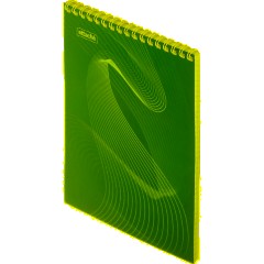 Блокнот А5,40л,клетка,метал.гребень,цв.обложка,Forma,в ассорт - фото 5