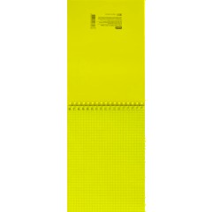 Блокнот А5,40л,клетка,метал.гребень,цв.обложка,Forma,в ассорт - фото 8