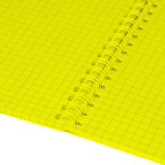 Блокнот А5,40л,клетка,метал.гребень,цв.обложка,Forma,в ассорт - фото 11