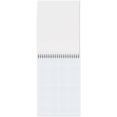 Блокнот А4,80л,клетка,метал.гребень,цв.обложка Forma - фото 2