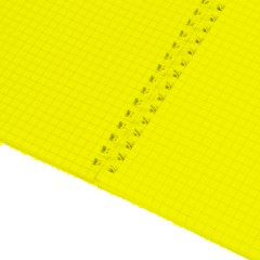 Блокнот А4,80л,клетка,метал.гребень,цв.обложка Forma - фото 7