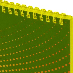 Блокнот А4,60л,клетка,метал.гребень,цв.обложка Forma - фото 3