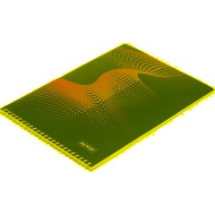 Блокнот А4,60л,клетка,метал.гребень,цв.обложка Forma - фото 4