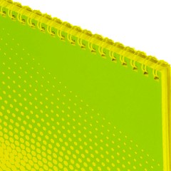 Блокнот А4,40л,клетка,метал.гребень,цв.обложка Forma - фото 3