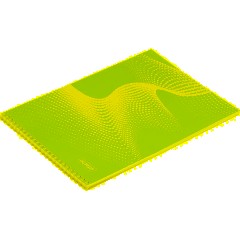 Блокнот А4,40л,клетка,метал.гребень,цв.обложка Forma - фото 4