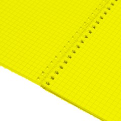 Блокнот А4,40л,клетка,метал.гребень,цв.обложка Forma - фото 7