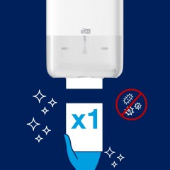 Бумага туалетная листовая д/дисп Торк ТЗ 1сл. 250л 40 пач/уп 114272 Бумага туалетная листовая д/дисп Торк ТЗ 1сл. 250л 40 пач/уп 114272 - фото 7