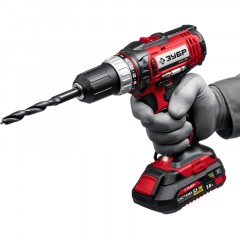 Дрель-шуруповерт аккум. ЗУБР Мастер 18В, 2х2.0Ач, 40Нм  (ДШЛ-185-22) - фото 3