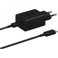 Зарядное устройство сетевое, 45Вт, USB-C+каб, Samsung EP-T4510XBEG(RU/WW) Зарядное устройство сетевое, 45Вт, USB-C+каб, Samsung EP-T4510XBEG(RU/WW) - фото 3