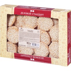 Печенье сдобное Деловой Стандарт с кунжутом, 320г - фото 6